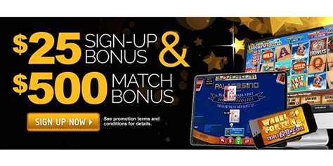 pala casino bonus